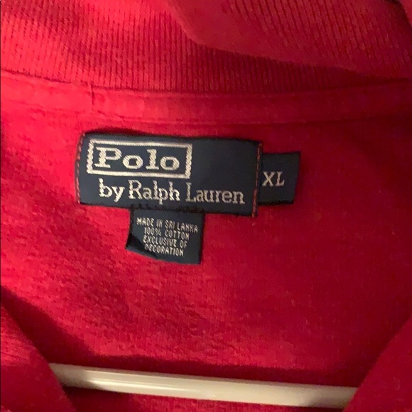 Polo Ralph Lauren men’s half zip cotton sweater - Picture 3 of 4